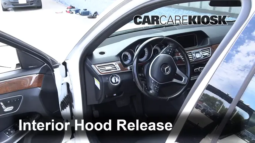 2014 Mercedes-Benz E350 4Matic 3.5L V6 Sedan Hood